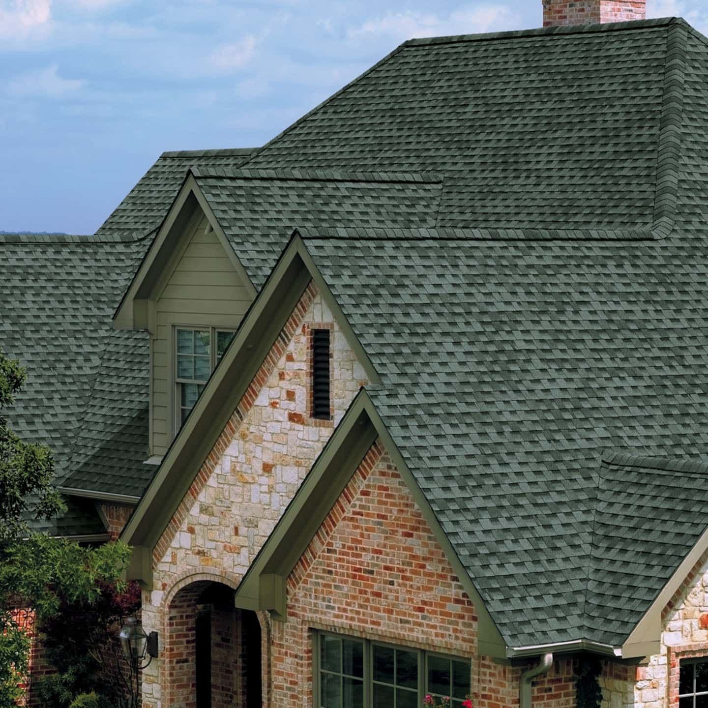GAF Roofing on house in howard county md