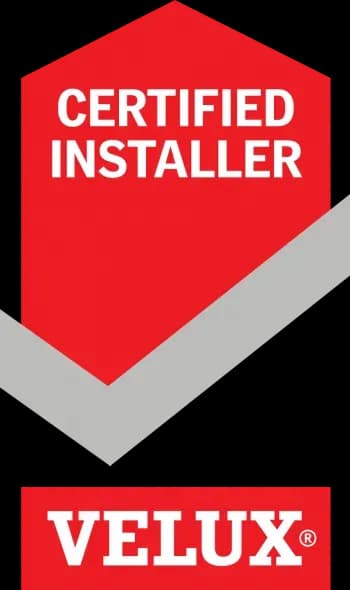 The Velux Certified Installer logo.